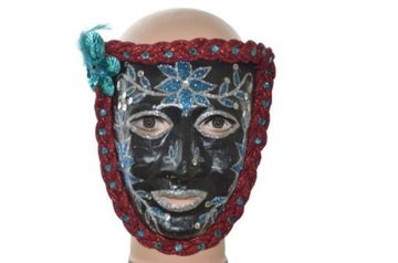 Maska twarz maska wenecka maska rękodzieło