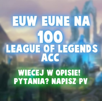 +100 Kont League of Legends