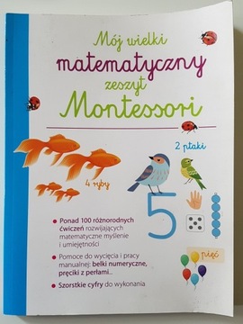 Mój wielki matematyczny zeszyt Montessori D.Urvoi 