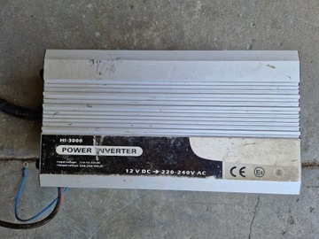 3000W PRZETWORNICA INVERTER SAMOCHODOWA 220-240V