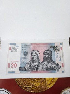 1050 rocznica Chrztu Polski NBP banknot