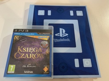 Księga Czarów od J.K.Rowling+Wonderbook dla PS3