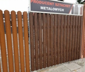 Sztachety metalowe