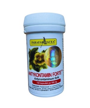 Antykontamin Forte 150 kapsułek na pasożyty