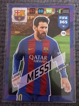 Messi 2018 Panini team mate 115