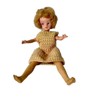 Oryginalna, kolekcjonerska lalka Sindy Made in England z 1963 roku