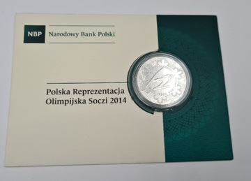 10 zł Polska Reprezentacja Olimpijska Soczi 2014