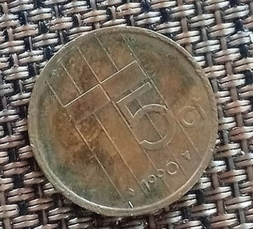 moneta 5 Ct 1990 rok