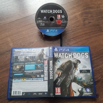 Gra WATCH DOGS wersja PL konsola PS4 płyta nowa