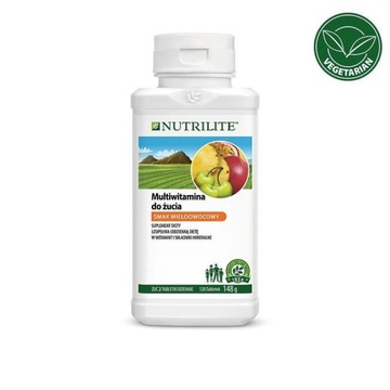 Multiwitamina w tabletkach do żucia Nutrilite Amwa