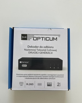 Opticum NYTROBOX dekoder tuner DVB-T2 H.265 HEVC