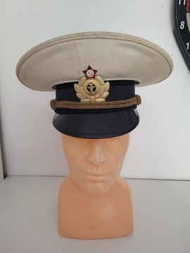 Czapka oficera Marynarki Wojennej ZSRR