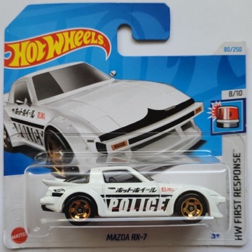 Hot Wheels Mazda RX-7 Police