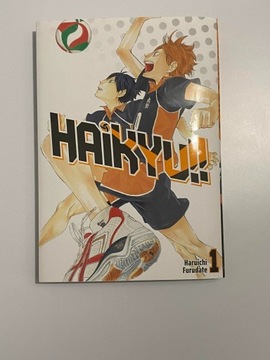 Manga Haikyuu tom1. 