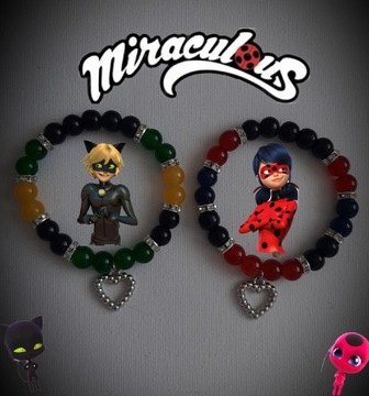 Matching bransoletki Miraculous 