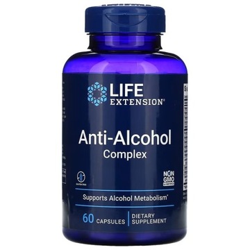 Life Extension Anti-Alcohol Complex, 60 kaps.