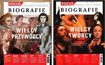 FOCUS Biografie Wielcy Przywódcy + Wielcy Twórcy