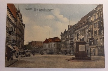Poznań  Aleje Marcinkowskiego z 1932 roku