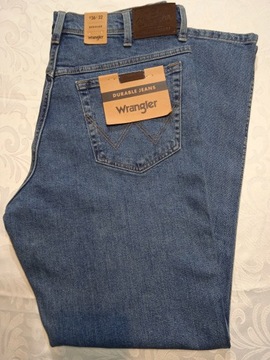 WRANGLER Regular Nowe męskie spodnie jeansy 36/32