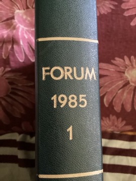 Czasopismo „Forum”1985 rok I.