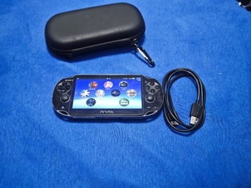 Konsola ps Vita 16gb henkaku 1000xgry OLEDetui