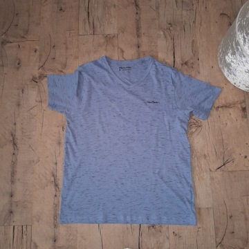 Niebieska koszulka Pierre Cardin XL