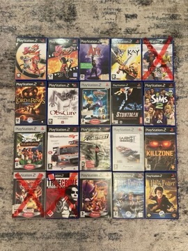 Gry na PS2, Wii, PSP Obscure, Arc, Fifa, Tekken ++