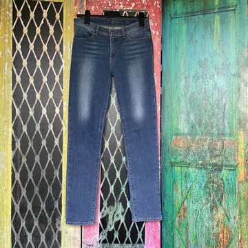 Spodnie jeansowe Levi’s Demi Curve Mid Rise Skinny