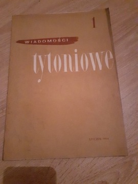 Miesięcznik wiadomości tytoniowe 1964