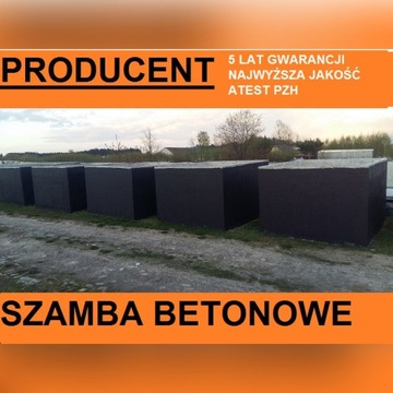 Szambo betonowe 5-12m3 Kock,Radzyń Podlaski,Łuków