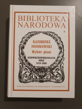 Kazimierz Sosnowski Wybór pism