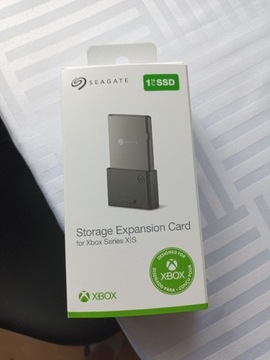 Xbox series x/s karta seagate 1TB jak nowa