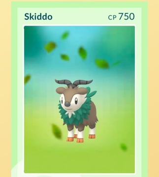 Wymiana Pokemon Go skiddo Możliwość Lucky!