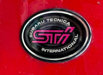 Subaru Sti oryginalny znaczek emblemat gc8  