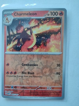 Charmeleon - 005/165 -Reverse Holo Pokemon 151