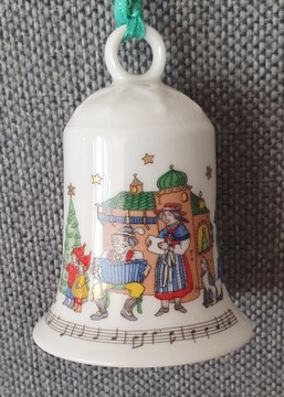 Dzwonek Hutschenreuther"Mittenwald"Porcelana 1997