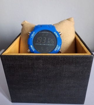 Męski zegarek Reserved niebieski 