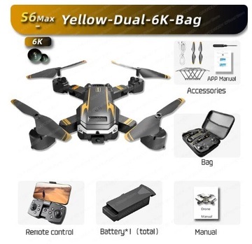 Dron S6 Max 8K 5G wifi GPS + gratis lądowisko