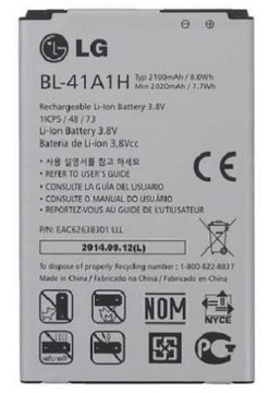 LG BL-41A1H Nowa Bateria