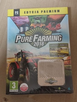 Pure farming Simulator 18 edycja premium nowa PC