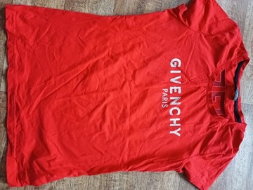 T-shirt czerwony Givenchy L