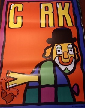 Plakat "Cyrk" J.Młodożeniec