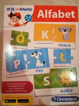 Puzzle edukacyjne Alfabet 