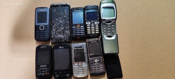 Złom telefony elektronika odzysk surowców mix