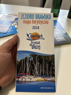 CZAPLINEK TEMPELBURG MAPA JEZIORO DRAWSKO 2018