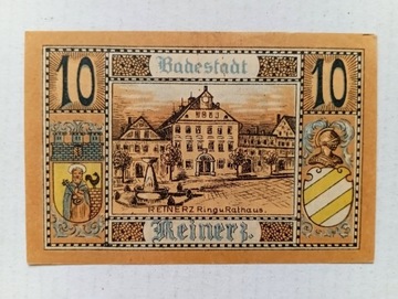 Duszniki Zdrój  10  Pf.  1921