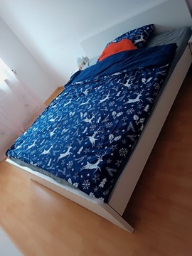 łóżko Ikea 160x200 + dno łóżka + belka