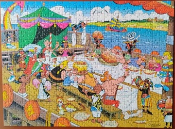 Ravensburger Puzzle 144839 500el Asterix i Obelix
