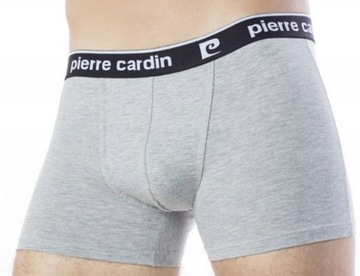 Bokserki męskie Pierre Cardin 2szt jasnoszare r.XL