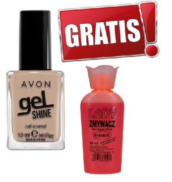 Żelowy lakier do paznokci  Good Karma Avon 